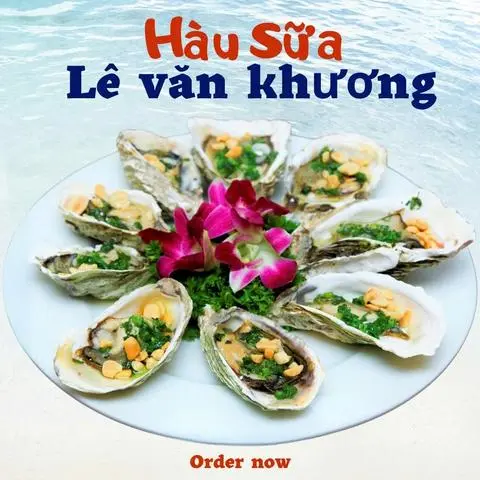 Hình ảnh Hàu Nướng Mỡ Hành (10 con)