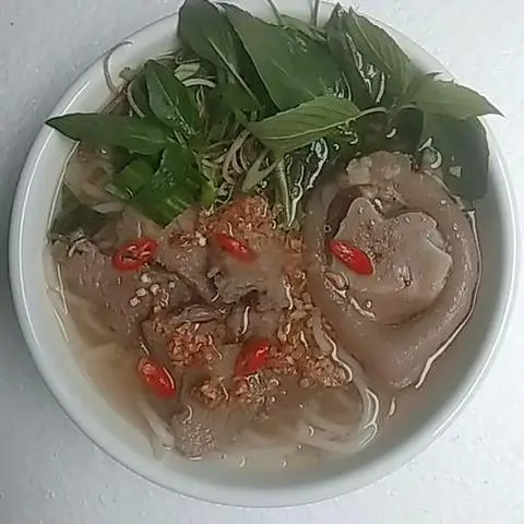 Hình ảnh Bún Bò Thịt Nạm Giò Heo
