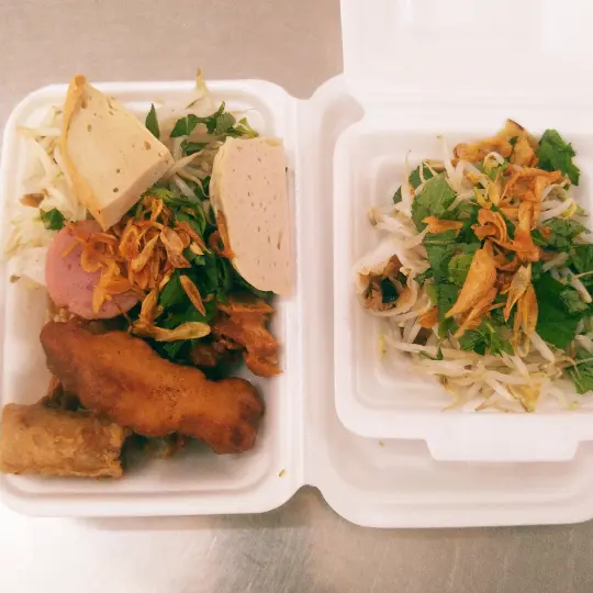 Hình ảnh Combo bánh ướt full topping - bánh ướt thêm - khăn lạnh