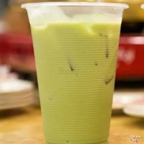 Hình ảnh Trà sữa dưa lưới