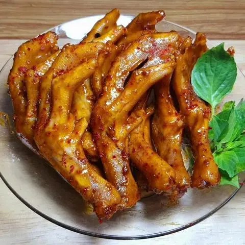 Hình ảnh Chân Vịt Chiên Nước Mắm