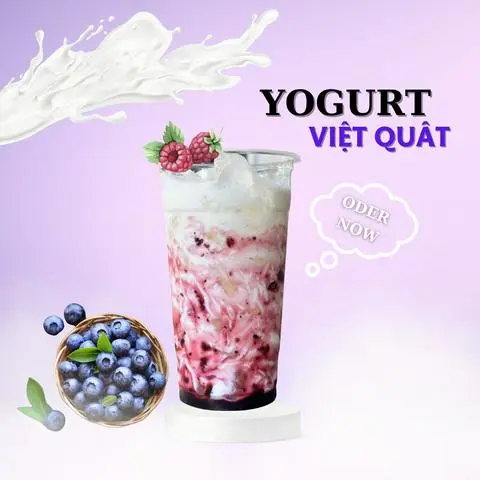 Hình ảnh Sữa Chua Việt Quất