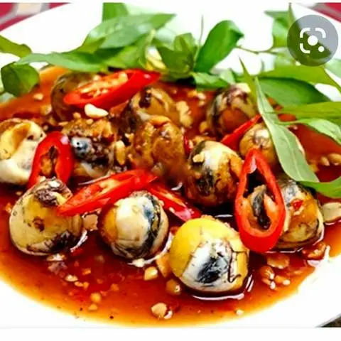 Hình ảnh Cút lộn xào me 1 phần ( 10 trứng)