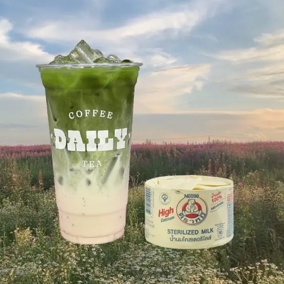Hình ảnh Matcha Latte Sữa Gấu