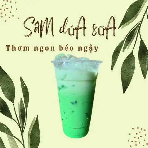 Hình ảnh Sâm Dứa Sữa Tươi