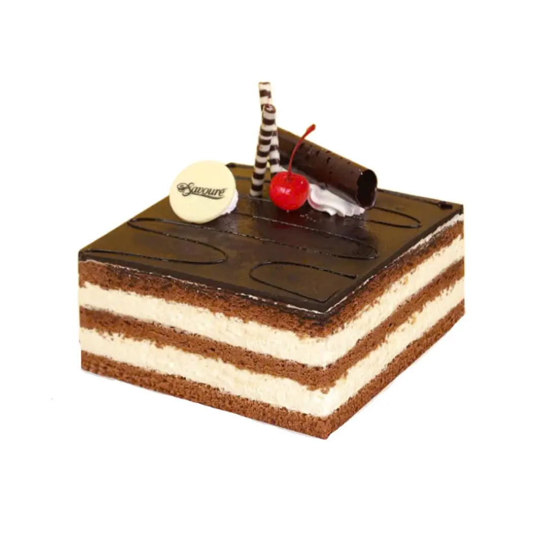 Hình ảnh Bánh Kem Sô cô la Hạt Điều - Cashew Cake (16cm - Vuông)