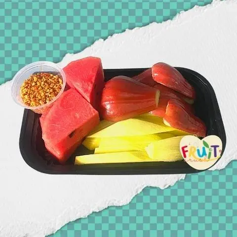 Hình ảnh Hộp: Dưa hấu Mận Xoài - 500gr