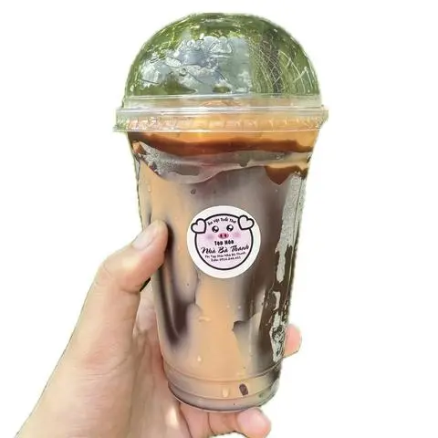 Hình ảnh Hồng trà sữa - socola giòn