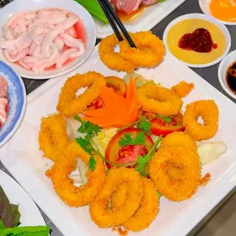 Hình ảnh Mực chiên giòn