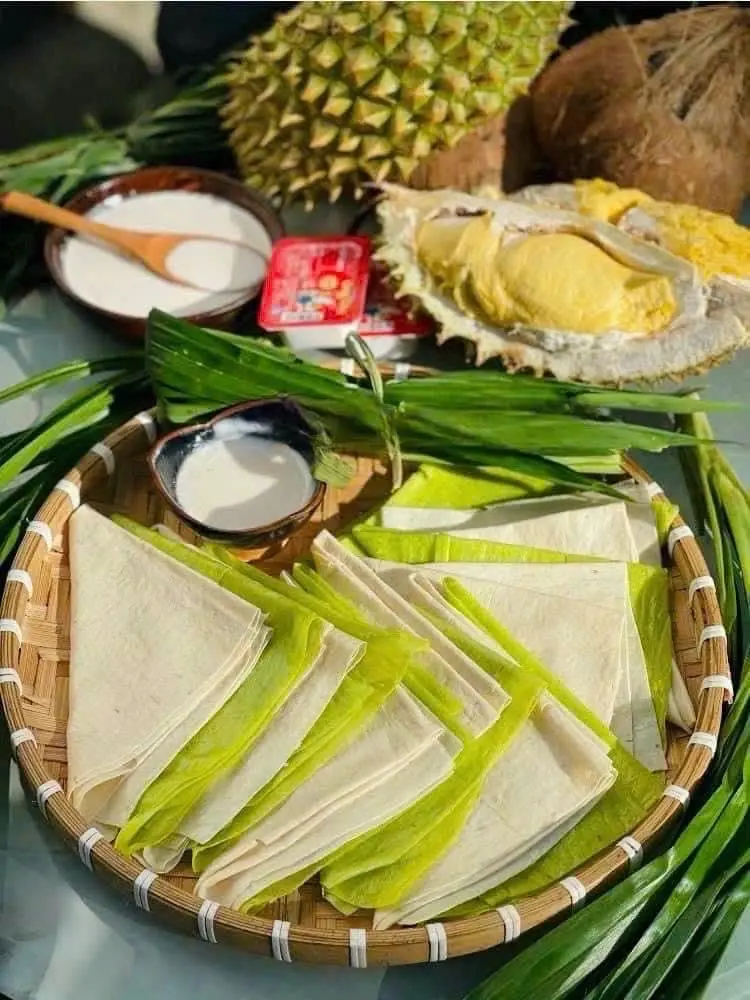 Hình ảnh BÁNH PHỒNG SỮA 2 TÚI VỊ SỮA + LÁ DỨA Size Lớn