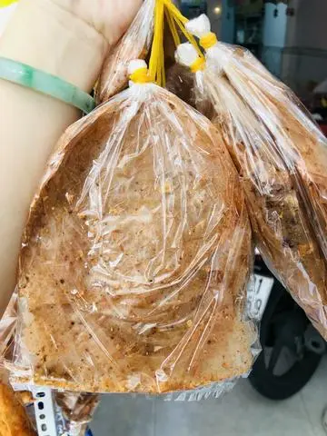 Hình ảnh bánh tráng xike dẻo