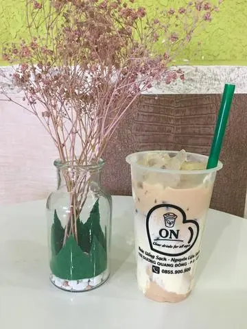 Hình ảnh Trà sữa phô mai dầm size L