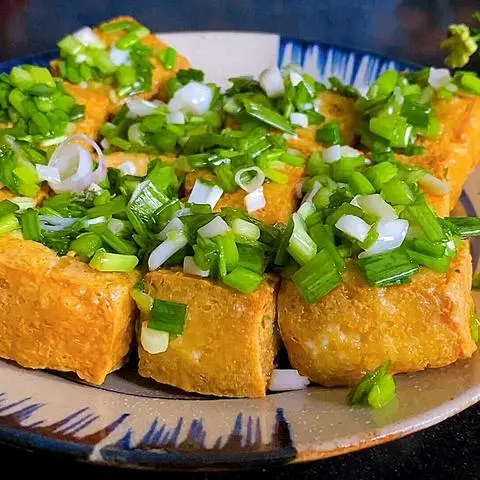 Hình ảnh Đậu hủ sốt mỡ hành