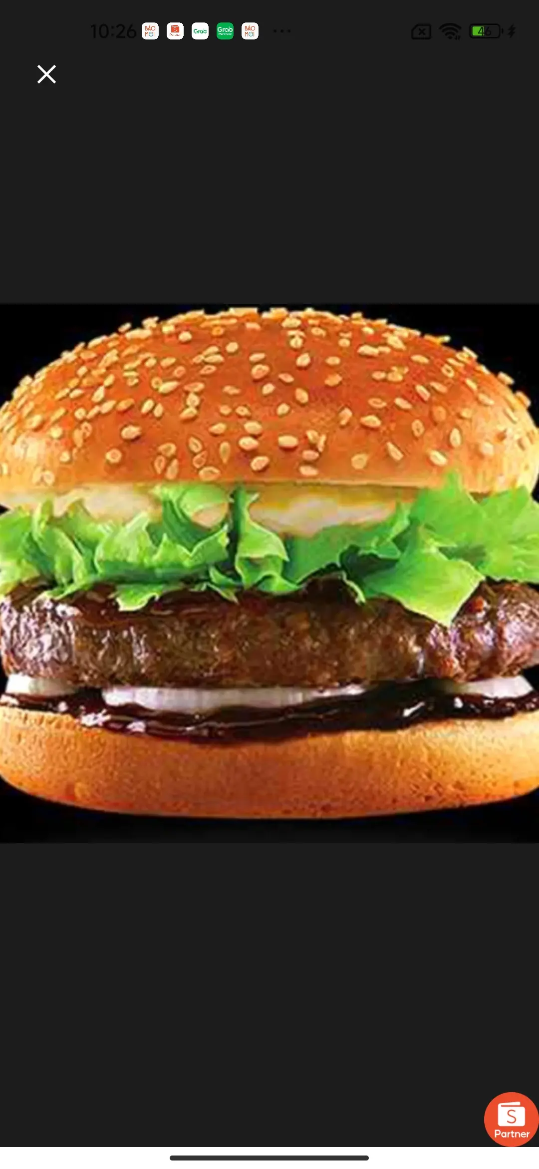 Hình ảnh HAMBURGER TÔM