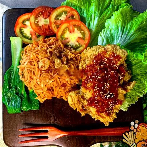 Hình ảnh Mì gà phile ráng mềm mọng mix sốt