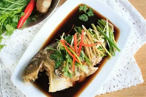 Hình ảnh Cơm phi lê cá chẽm hấp xì dầu 