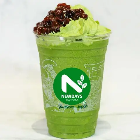 Hình ảnh Matcha Đậu Đỏ Đá Xay 