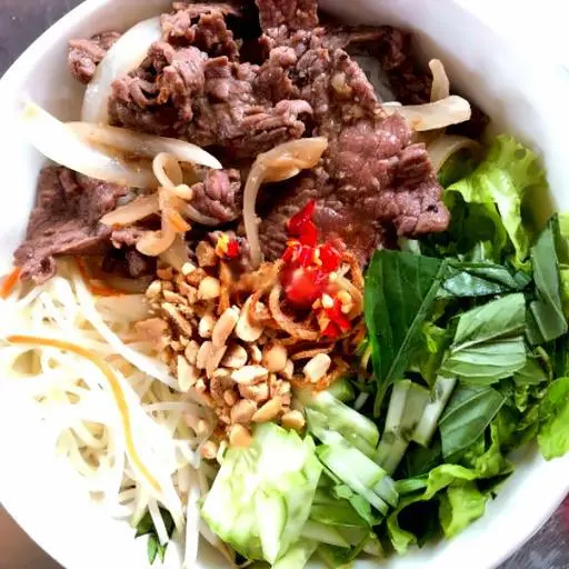 Hình ảnh Bún Thịt Bò Xào