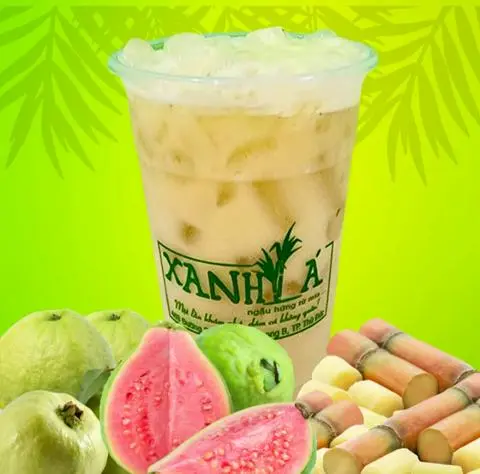 Hình ảnh Nước mía mix Ổi Xá Lị ly lớn 700ml