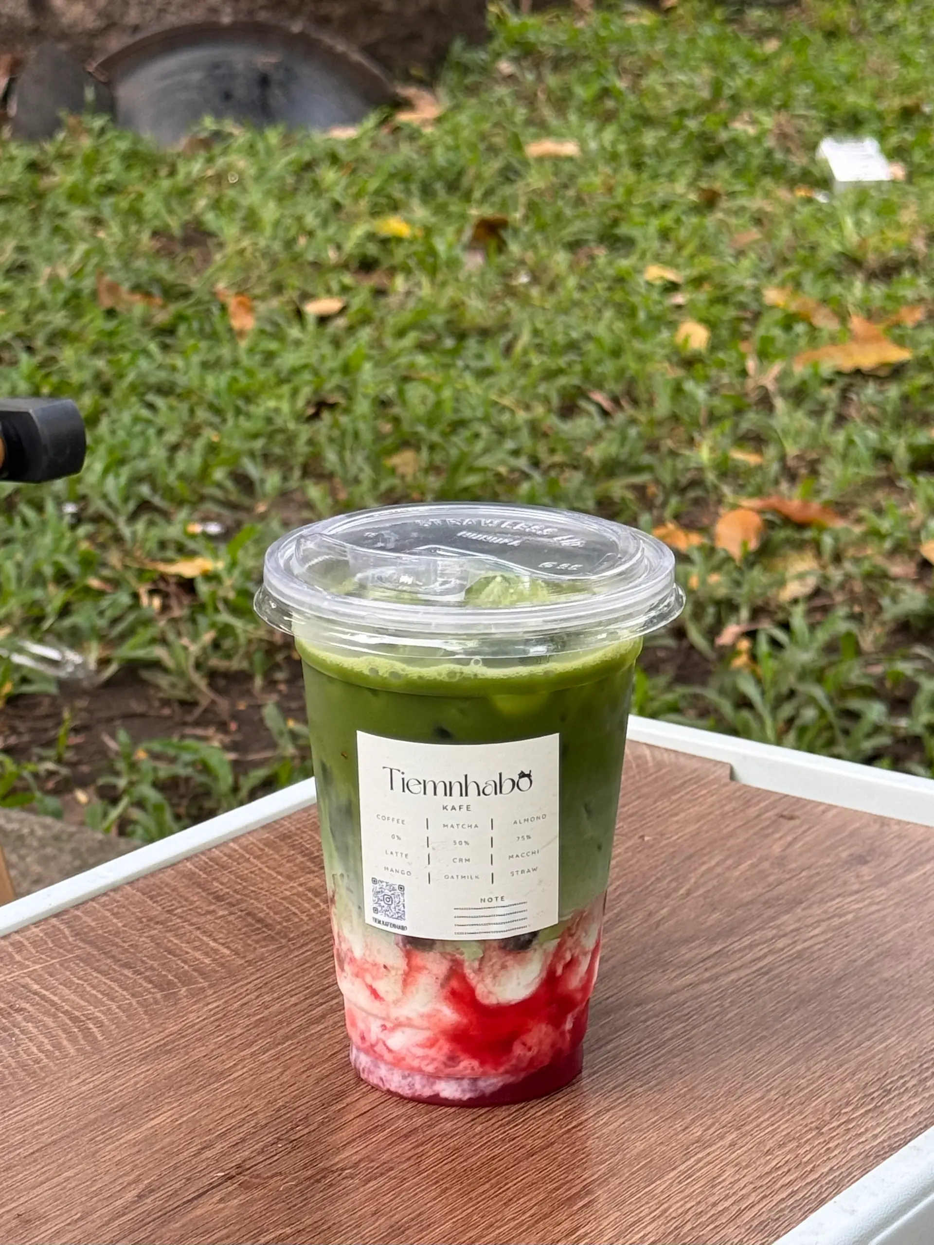 Hình ảnh Matcha latte strawberry