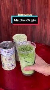 Hình ảnh Matcha Sữa Gấu