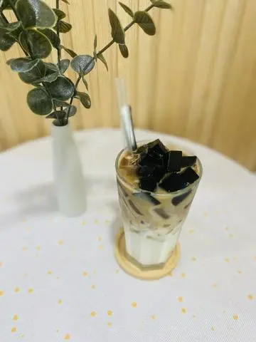 Hình ảnh Cà phê sữa tươi sương sáo
