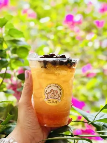 Hình ảnh Hồng trà bí đao trân châu