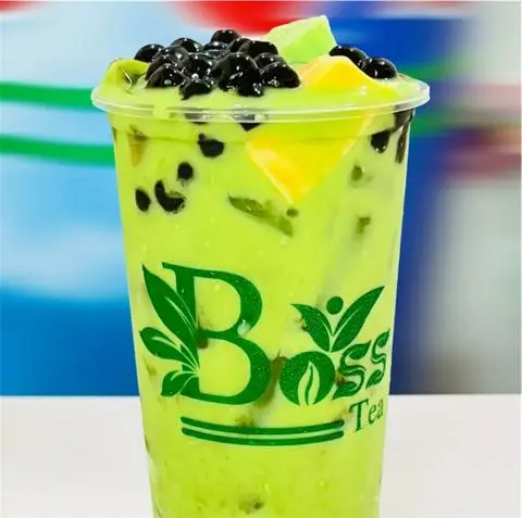 Hình ảnh Trà Sữa Matcha( size L - full topping)