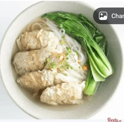 Hình ảnh Bún gạo sủi cảo