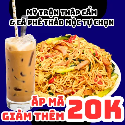 Hình ảnh Mỳ Trộn Thập Cẩm & Cà Phê Thảo Mộc tự chọn 