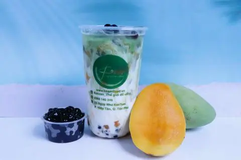 Hình ảnh Sữa tươi xoài matcha trân châu