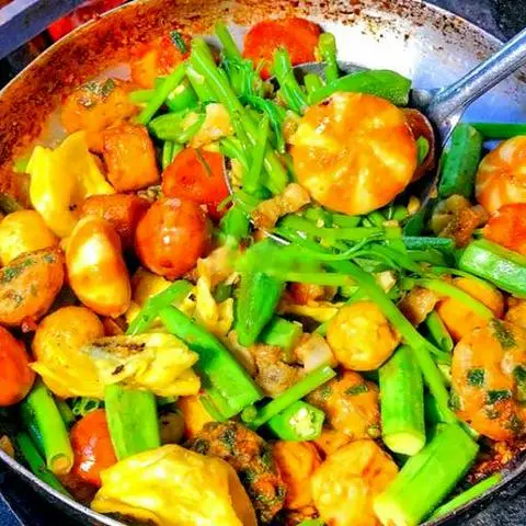 Hình ảnh Combo chiên bơ tỏi