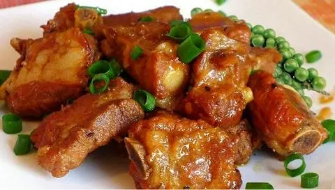 Hình ảnh Sườn non kho tiêu/ kho thơm 150g