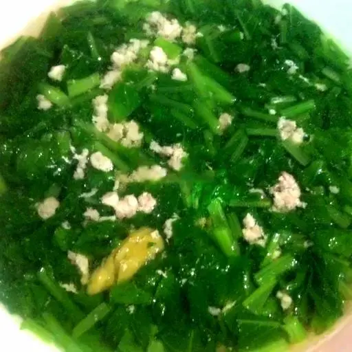 Hình ảnh Canh thịt bằm cải ngọt