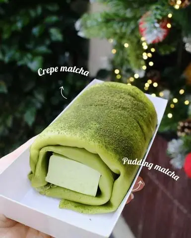 Hình ảnh Crepe Pudding Matcha