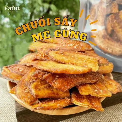 Hình ảnh chuối sấy 