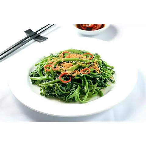 Hình ảnh Rau muống xào tỏi