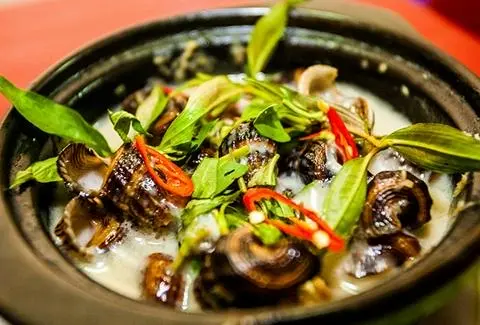 Hình ảnh Ốc len xào dừa