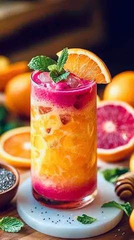 Hình ảnh Cam Thanh Long Đá Xay