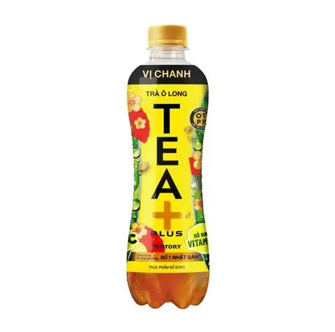 Hình ảnh Trà Ô Long Vị Chanh chai (+ ly đá)