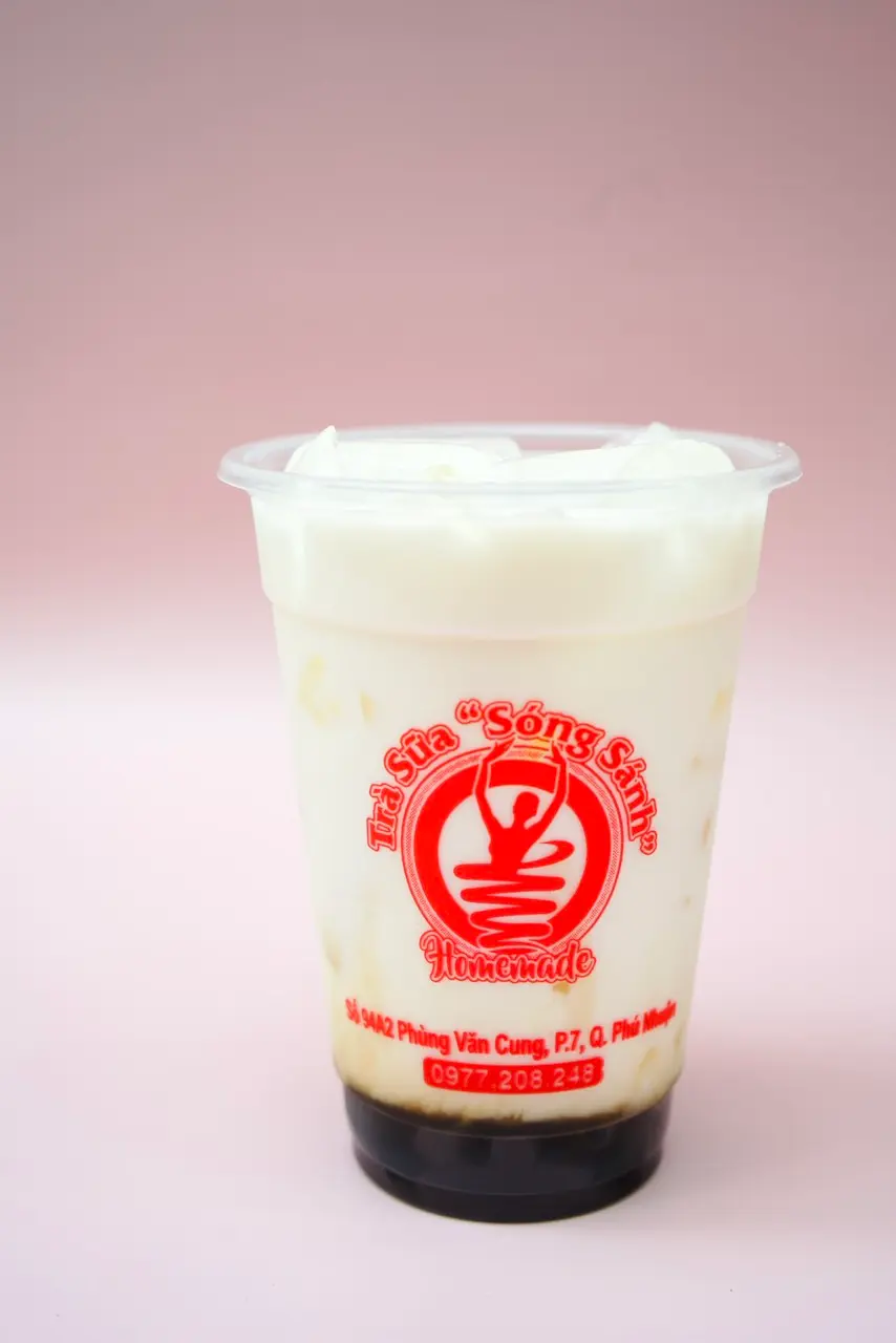Hình ảnh Sữa Tươi Long Nhãn Táo Đỏ