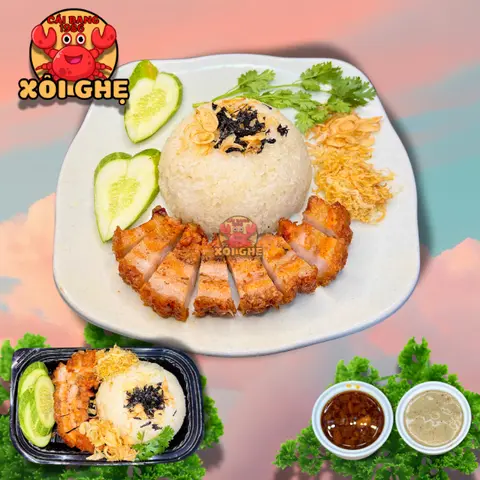 Hình ảnh Xôi Thịt 3 rọi khâu nhục