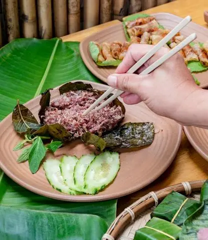 Hình ảnh Tré Bò Nướng