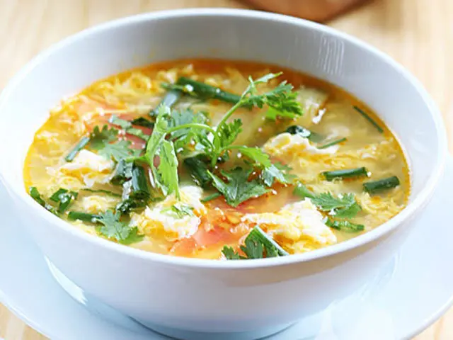 Hình ảnh Canh Cà Chua Trứng Thịt Bò Bằm