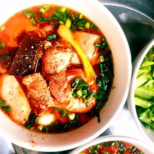 Hình ảnh Bánh canh thịt nạc và chả cua