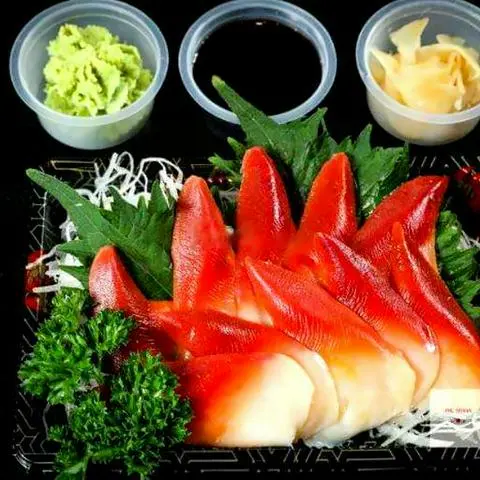 Hình ảnh Hokigai sashimi sò đỏ 10pcs