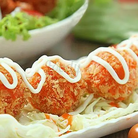 Hình ảnh Cá Viên Sốt Mayonnaise