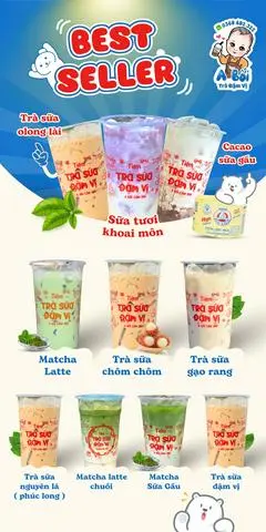Hình ảnh Trà Sữa Khoai Môn Tươi