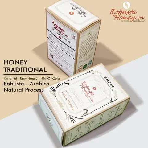 Hình ảnh HONEY TRADITIONAL - Hộp Cà Phê Đóng Gói