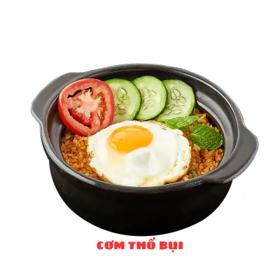 Hình ảnh Cơm Thố Trứng Ốp La ( 2 trứng )